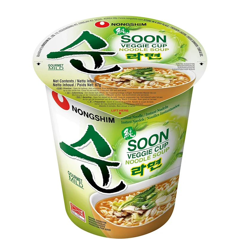 Nongshim Soon Veggie Ramyun