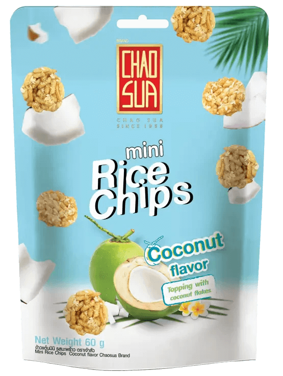 Chao Sua Rice Chips Mini Coconut Flavour