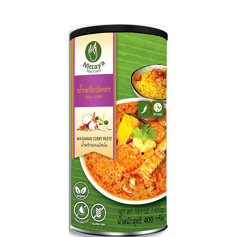 Nittaya Masaman Curry Paste 400g