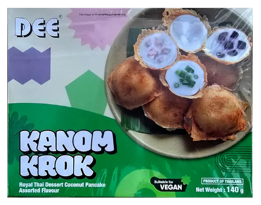 Dee Frozen Royal Thai Coconut Pancake Assorted