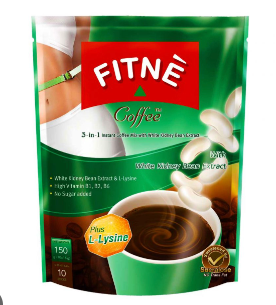Fitne Coffee 3 in 1 with Kidney Bean & L-Lysine