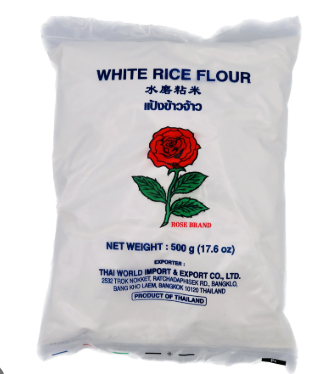 Rose White Rice Flour