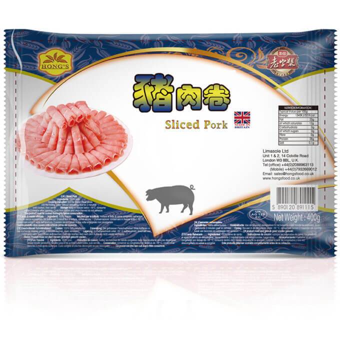 Hongs Sliced Pork 400g
