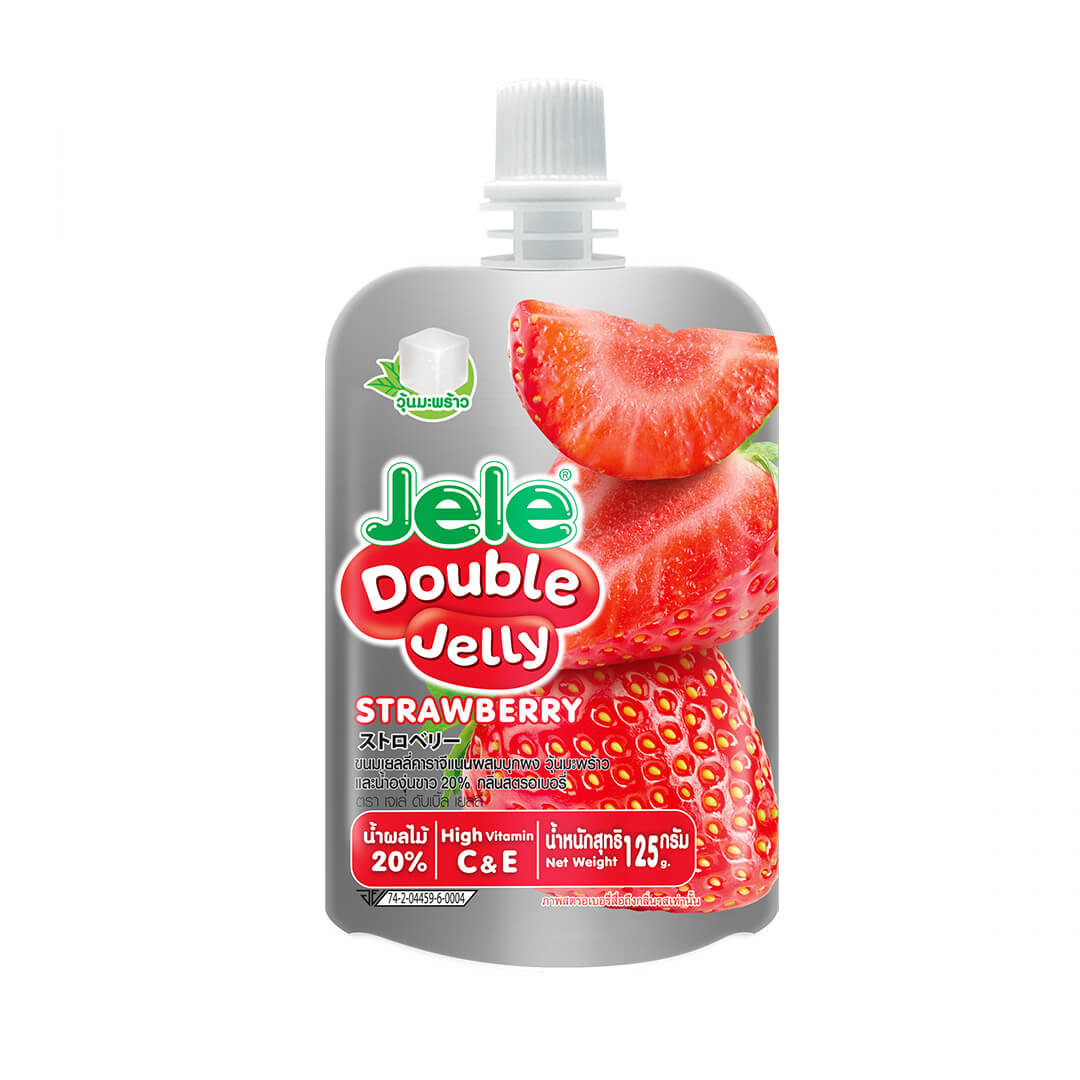 Jele Double Jelly Strawberry Flavour
