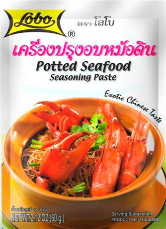 Lobo Potted Seafood Paste 50g Packet