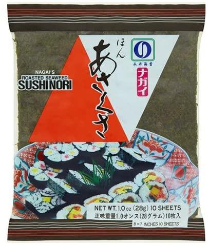 Nagai Roasted Seaweed Sushinori
