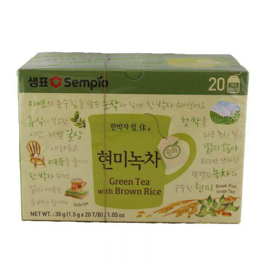 Sempio Green Tea with Brown Rice 30g