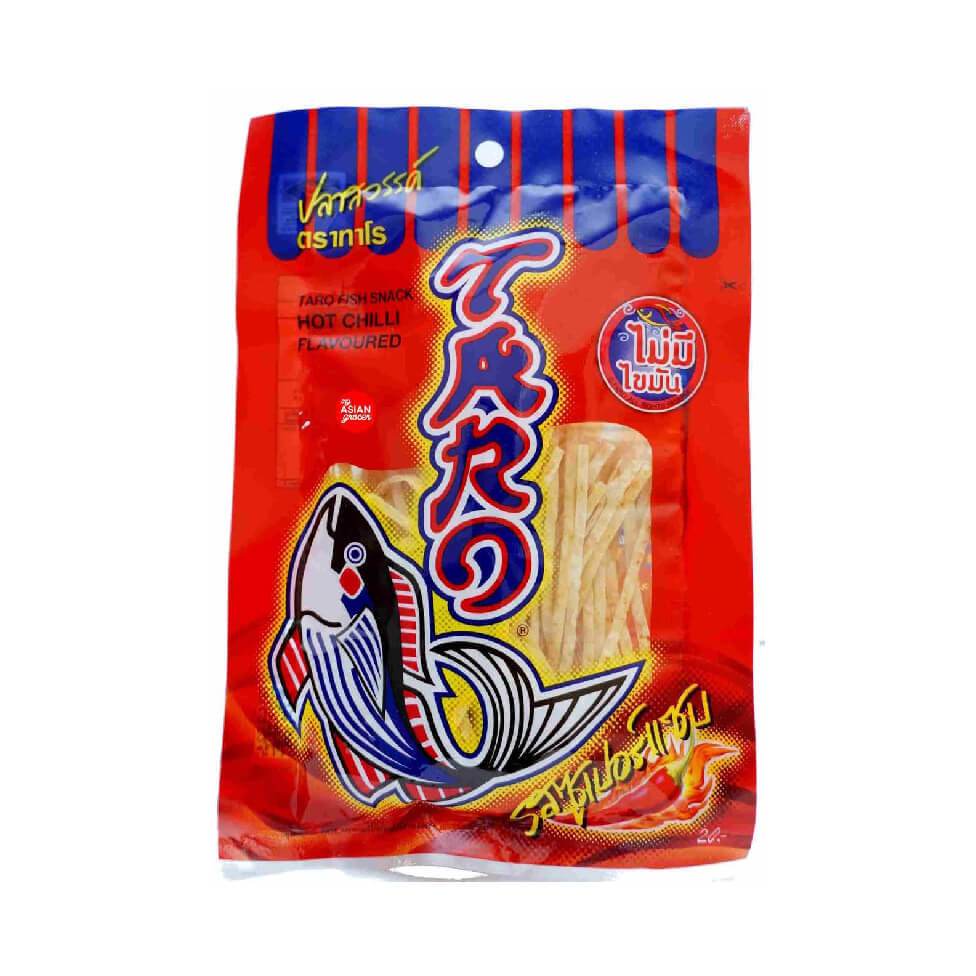Taro Hot Chilli Flavoured Fish Snack