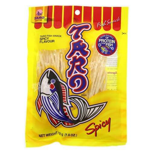 Taro Spicy Flavoured Fish Snack