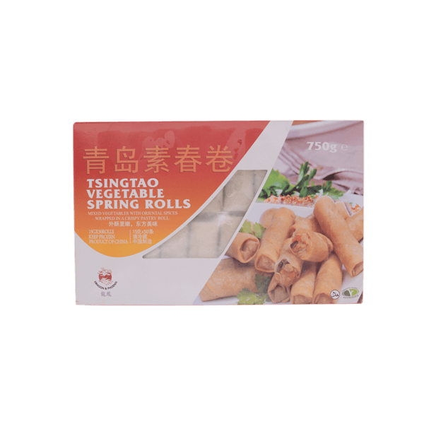Tsingtao Vegetable Spring Rolls 750g