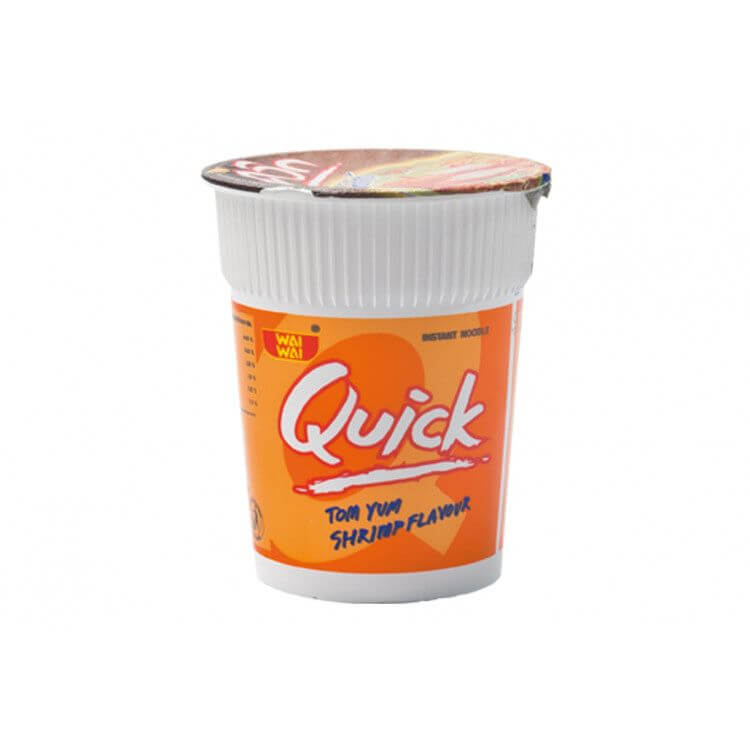 Wai Wai Quick Tom Yum Cup Noodle 60g