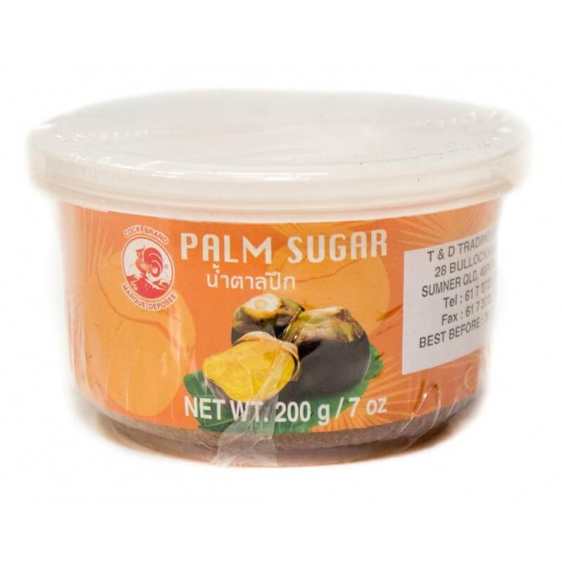 Cock Brand Palm Sugar 200g block