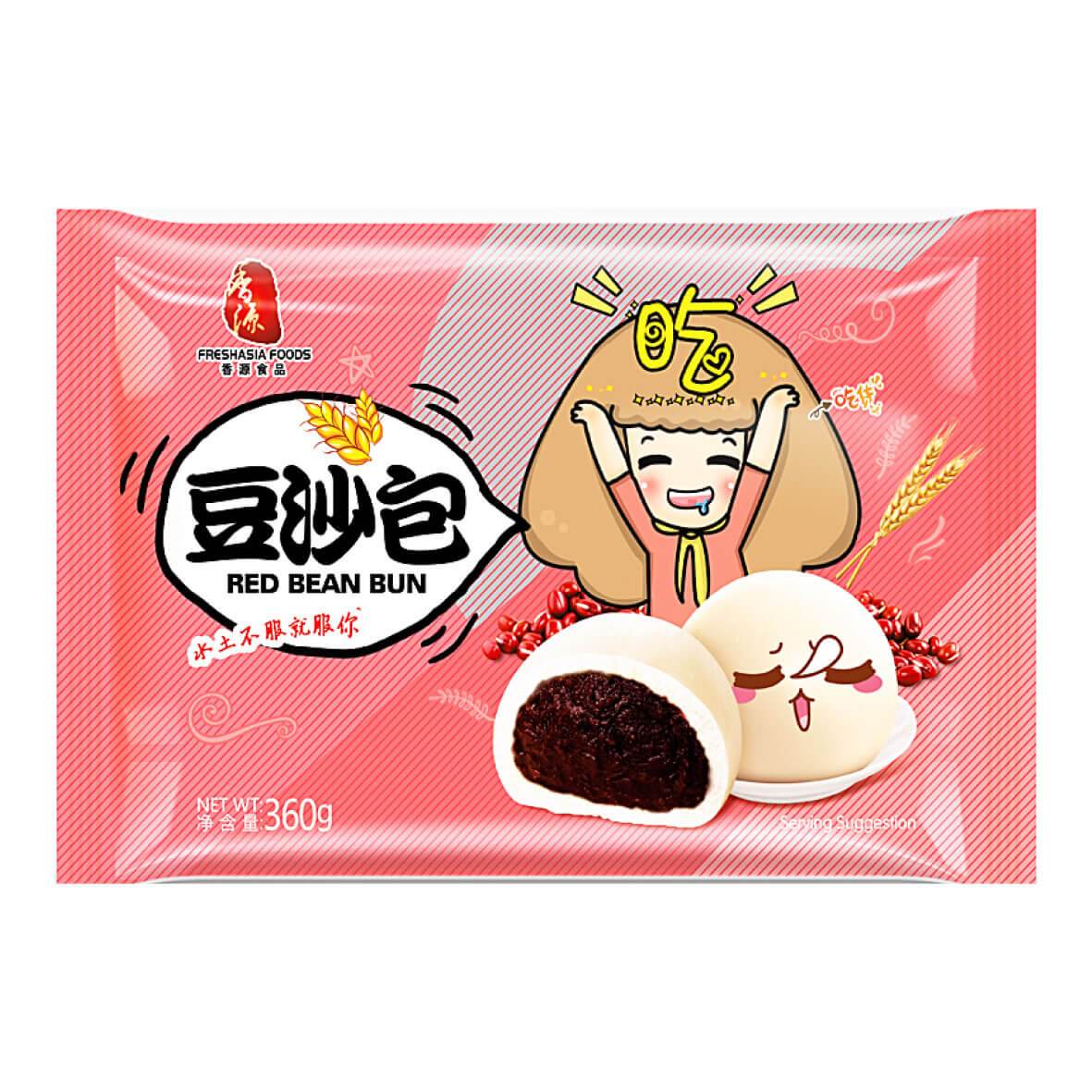 Fresh Asia Red Bean Bun 360g