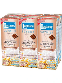แลคตาซอย เครื่องดื่มนมถั่วเหลือง รสช็อกโกแลต