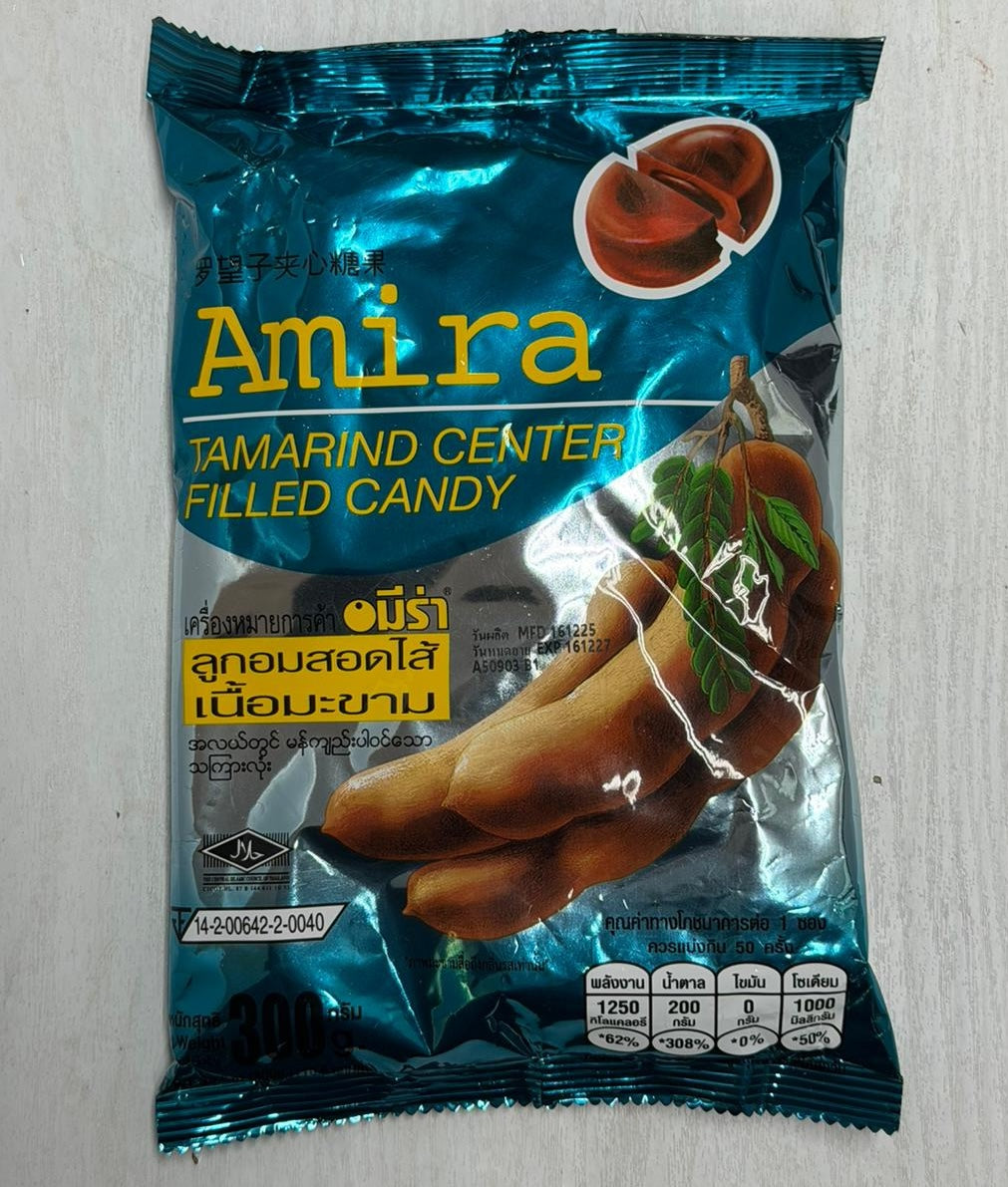 Amira Tamarind Center Filled Candy 300g