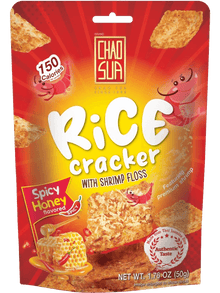 Chao Sua Rice Cracker Bite-sized-Spicy Honey n Shrimp