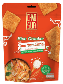 Chao Sua Rice Cracker Tom Yum Kung with Shrimp Floss