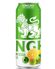 Singha Lemon Soda Ume 330ml