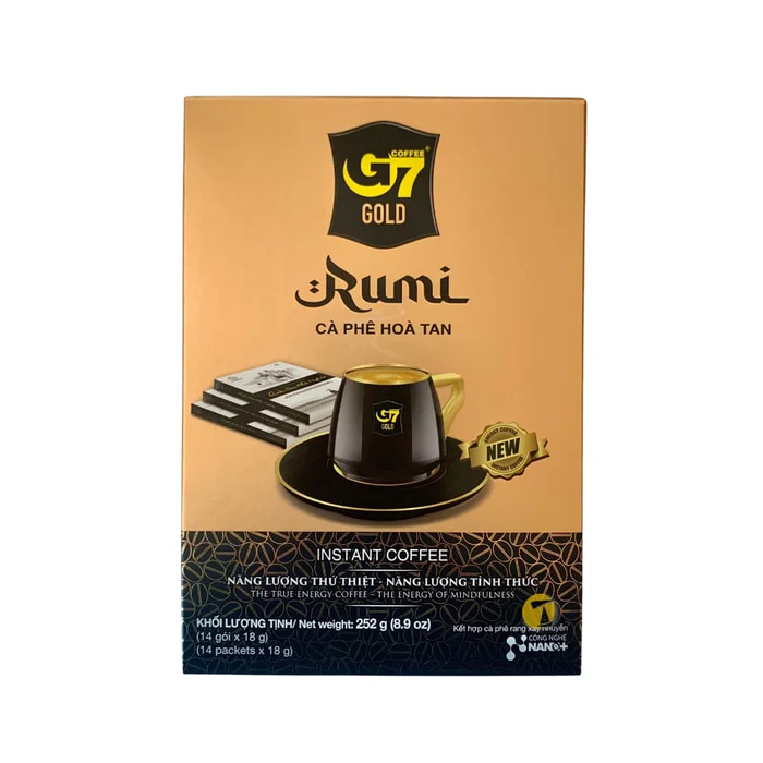 G7 Gold Rumi Instant Coffee Sticks