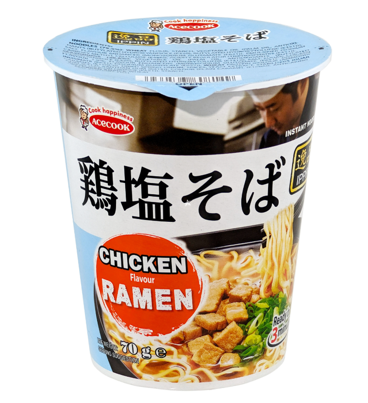 Acecook Chicken Flavour Ramen Cup 70g