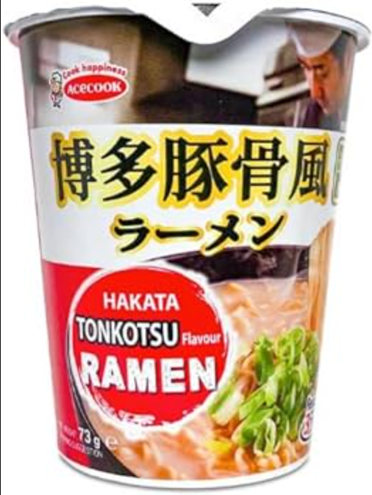 Acecook Tonkotsu Flavour Ramen Cup 70g