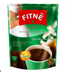 Fitne Coffee 3 in 1 with Kidney Bean & L-Lysine