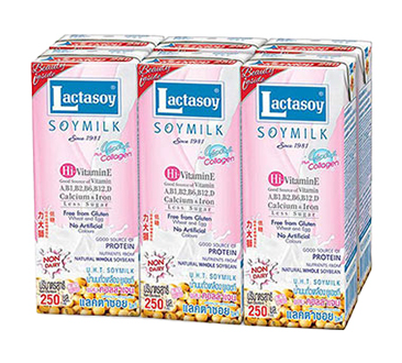 Lactasoy Soymilk Light Plus Collagen 250ml