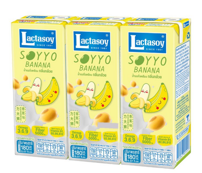 Lactasoy Soyyo Banana 180ml