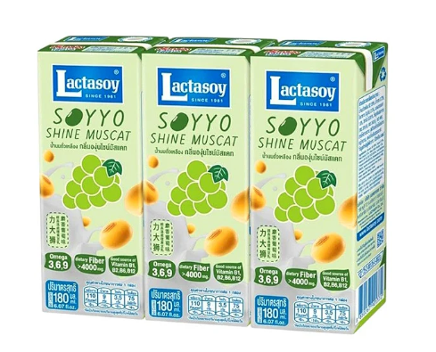 Lactasoy Soyyo Shine Muscat Grape 180ml