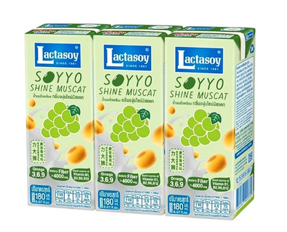 Lactasoy Soyyo Shine Muscat Grape 180ml
