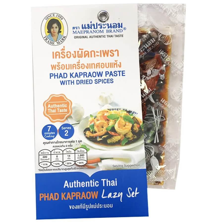 Mae Pranom Phad Kapraow Paste