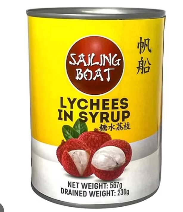 Sailing Boat Lychees in Syrup