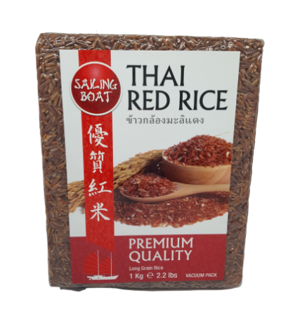 Sailing Boat Red Rice