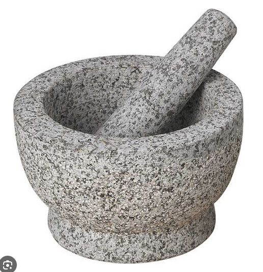Stone Mortar & Pestle 5 Inches