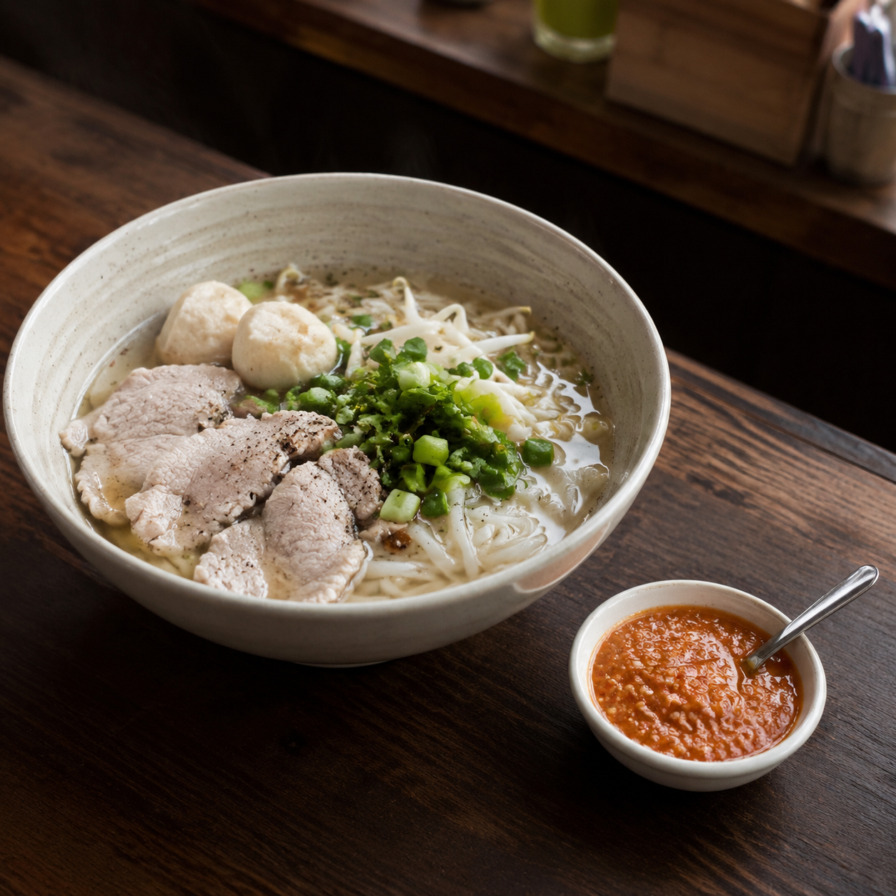 Muay's Pickled Chilli Vinegar Sauce | Prik Nam Som