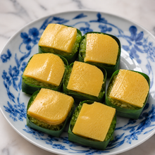 Sticky Rice with Coconut Custard | Khao Niao Na Sangkhaya