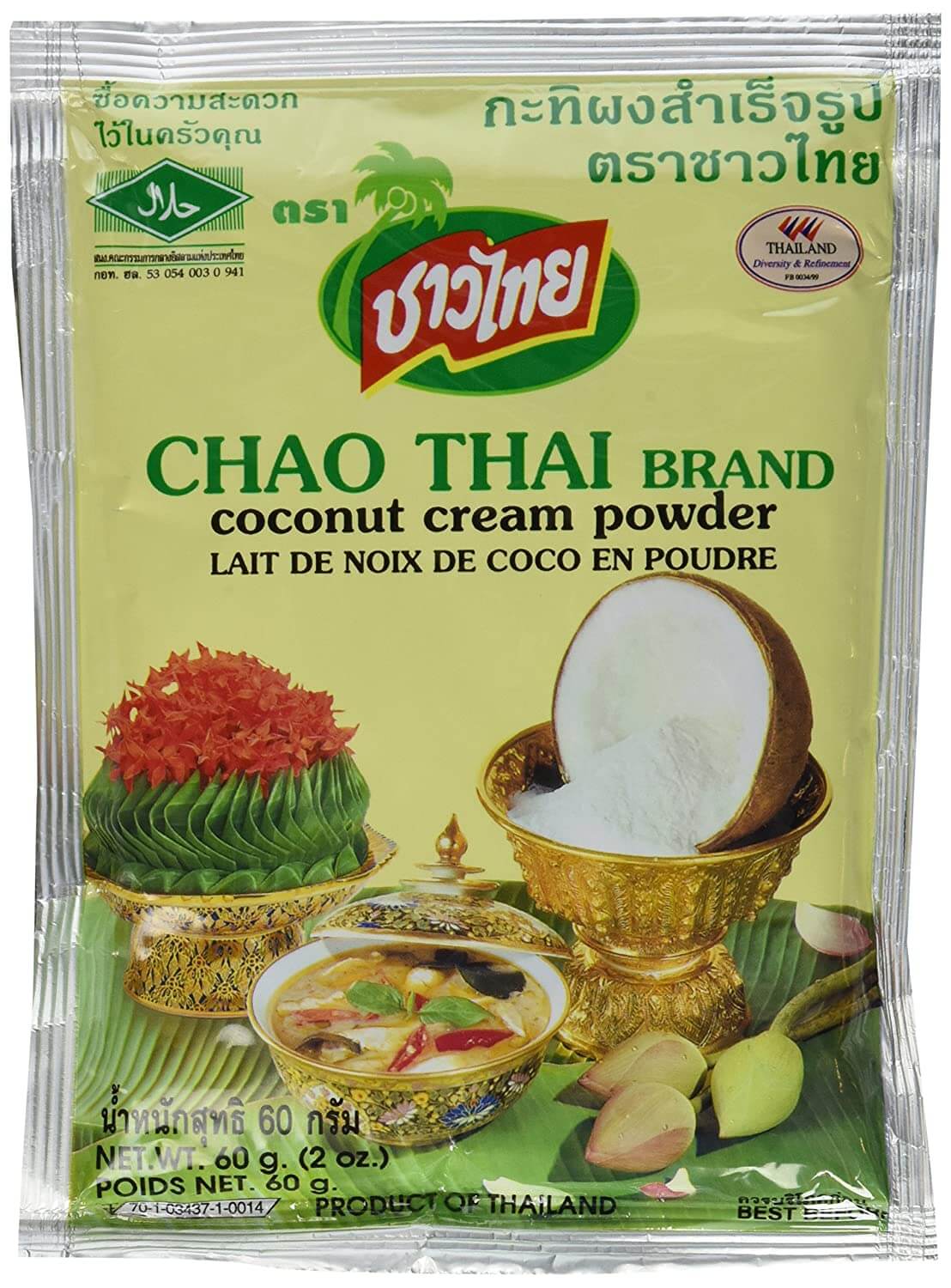 Chao Thai Coconut Cream Powder Packet