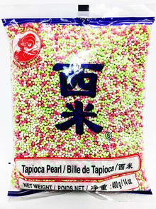 Cock Brand Tapioca Pearl Coloured Packet
