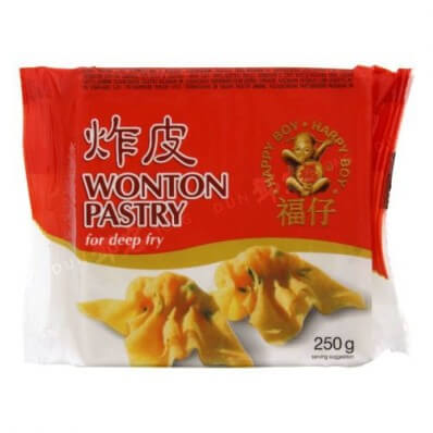 Happy Boy Fried Wonton Pastry 200g (red)