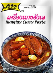 Lobo Hunglay Curry Paste 60g Packet