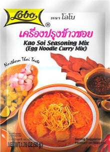 Lobo Kao Soi Mix 50g Packet