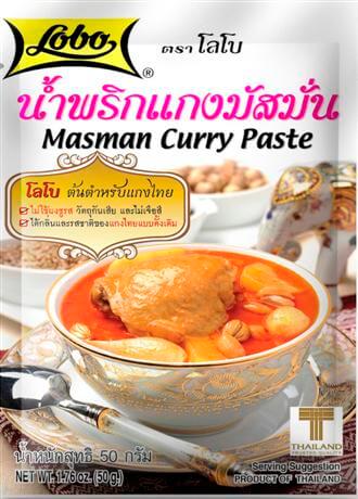 Lobo Masman Curry Paste 50g Packet