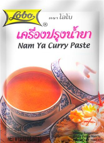 Lobo Nam Ya Curry Paste 60g Packet