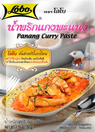 Lobo Panang Curry Paste 50g Packet