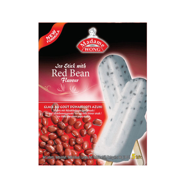 Madame Wong Red Bean Ice Cream 5pc