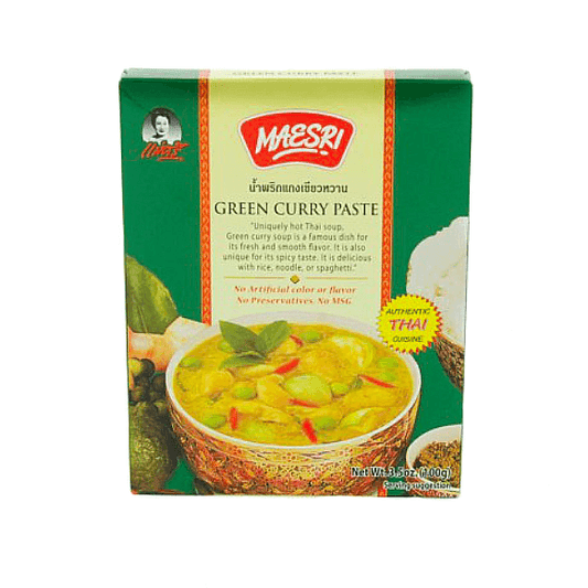 Maesri Green Curry Paste
