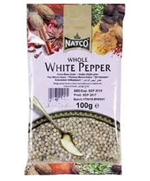 Natco Whole White Pepper 100g