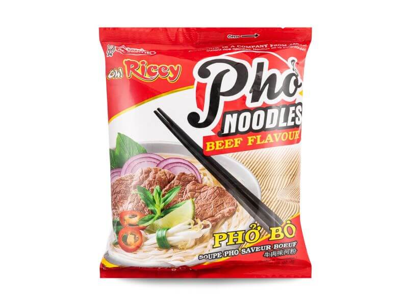 Oh! Ricey Pho Bo Beef Flavour Instant Noodles