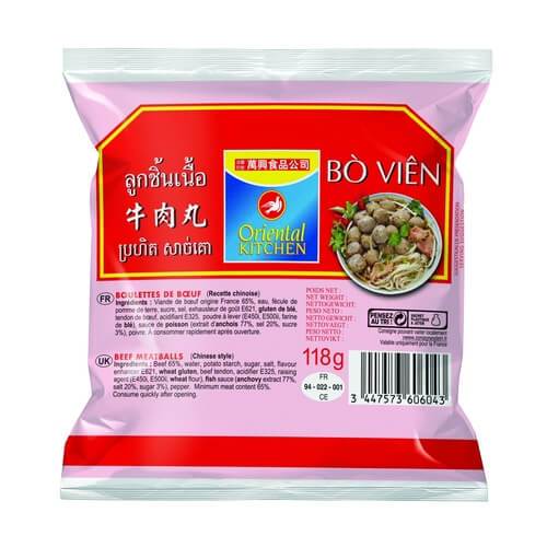 Oriental Kitchen Bo Vien 250g
