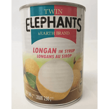 Twin Elephants & Earth Longan in Syrup